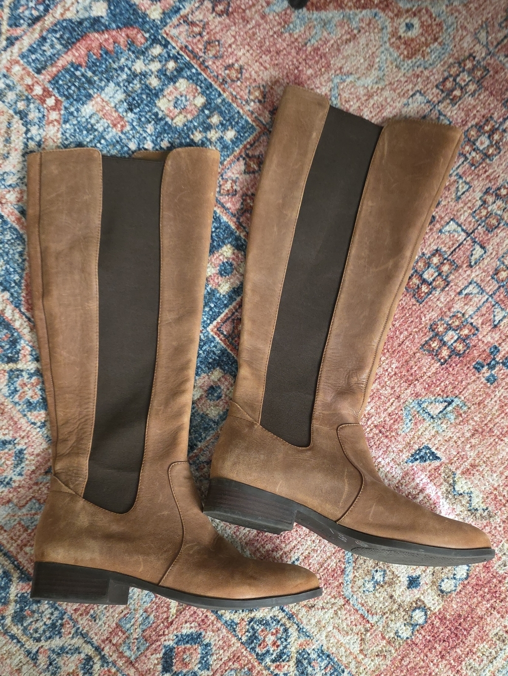 Jessica Simpson Brown Over-the-Knee Pull-On Riding Boots